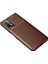 Xiaomi Redmi 9t Kılıf Focus Karbon Silikon - Kahverengi 300099 2