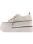 24Y345-10 Kadın Taş Bağcık Sneaker Ayakkabı 3