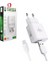 X907 Lightning Girişli Iphone Şarj Seti Adaptör ve Lightning Kablo 2