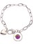 Mosaik Dünya Surrounds Densely Heart Chain Bracelet Jewelry Charm Fashion (Yurt Dışından) 1