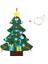 LED Işık Stili ile C Çocuklar Dıy Süsleme ile Noel Ağacı Oyuncak Keçe Çocuk Ev Mutlu Noeller Noel Dekor Noel Baba Yeni Yıl Ağacı Noel Çocuk Hediyeleri (Yurt Dışından) 1