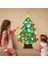 LED Işık Stili ile C Çocuklar Dıy Süsleme ile Noel Ağacı Oyuncak Keçe Çocuk Ev Mutlu Noeller Noel Dekor Noel Baba Yeni Yıl Ağacı Noel Çocuk Hediyeleri (Yurt Dışından) 2