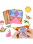 Yaşam Tarzı Için Bir Çocuklar Origami Kiti 3D Karikatür Hayvan Origami Kitap Yeni Başlayanlar Için Çift Taraflı Origami Kağıtları Okul Zanaat Lessoldren Dıy Oyuncaklar (Yurt Dışından) 2