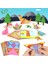 Hayvan Stili Montessori Oyuncaklar 3D Dıy Çocuk Oyuncağı Origami Karikatür Hayvan Kitap Oyuncak Çocuklar Dıy Kağıt Sanat Bebek Erken Öğrenme Eğitim Oyuncaklar Hediyeler Zxh (Yurt Dışından) 3