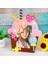 Flamingo Tarzı Dıy Dokunmamış Resim Çerçevesi 3D Fotoğraf Çerçevesi Çocuklar Dokunmamış Çıkartmalar El Yapımı Dıy Oyuncaklar Malzeme Paketi Craft Oyuncaklar (Yurt Dışından) 4
