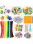 No.1 Tarzı Dıy Craft Oyuncak Seti Dondurma Çubukları Peluş Sopa Pom Poms Googly Kıpırdatmak Gözler Oyuncak Çocuklar Için Yaratıcı El Yapımı Malzeme Paketi Gyh (Yurt Dışından) 4