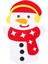 Bir Stil Diy Zanaat Dikiş Keçeleri El Sanatları Kiti Karikatür Noel Baba Noel El Kukla Eldiven Oyuncak Çocuklar Hediye Eğitici Dikiş Seti Kız Sanat Oyuncaklar (Yurt Dışından) 4