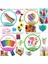 Kumral Tarzı Renkli Boru Temizleyiciler El Sanatları Kiti Popsicle Peluş Çubukları Ponponlar Çıkartmalar Dıy Sanat Malzemeleri Çocuk Çocuk Montessori Eğitim Oyuncak (Yurt Dışından) 2