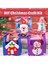 Kardan Adam Stili Dıy Noel Dekorasyon El Sanatları El Sanatları Oyuncaklar Elma Çantası Dokunmamış Noel Yaratıcı Malzemeler Kitleri Hediye Kutusu Şeker Çanta Çocuk Çanta (Yurt Dışından) 3