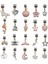 YG10137-5 Stili Sıcak Satış Çocuk Dıy Bilezik Kitleri Set Alaşım Charms Kristal Boncuk Dıy Için Decraction Bilezik (Yurt Dışından) 4