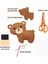 Bir Stil Woodland Hayvanlar El Sanatları Kiti Orman Yaratıkları Dıy Dikiş Çocuklar Yeni Başlayanlar Için Peluş Hayvanlar Keçe Eğitici Dikiş Seti Çocuklar Sanat Oyuncak (Yurt Dışından) 2
