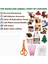 Bir Stil Woodland Hayvanlar El Sanatları Kiti Orman Yaratıkları Dıy Dikiş Çocuklar Yeni Başlayanlar Için Peluş Hayvanlar Keçe Eğitici Dikiş Seti Çocuklar Sanat Oyuncak (Yurt Dışından) 5