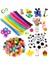400 Ponpon 100 Gözlü Stil Renkli Peluş Sopa Ponponlar Gökkuşağı Renkleri Shilly-Stick Montessori Eğitici Dıy Oyuncaklar El Yapımı Sanat Zanaat Yaratıcılık Oyuncaklar Yjn (Yurt Dışından) 4