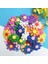 50 Adet Yıldız Tarzı Köpük Çiçekler Kelebekler Yıldızlar Scrapbooking Kendi Başına Yap Çıkartma Çeşitli Renkler Çocuk Odası Parti Dekoru Anaokulu Zanaat (Yurt Dışından) 3