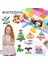 10COLORS 1200PCS Tarzı Sihirli Su Yapışkan Boncuk Oyuncaklar Dıy Aquabeads El Yapımı Boncuk Oyuncak Eğitici Bulmaca Çocuk Kız Erkek Için Hama Aqua Boncuk (Yurt Dışından) 2