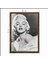 Masif Çerçeveli Marilyn Monroe Resmi Baskılı Tablo 3