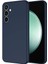 Samsung Galaxy S23 Fe Kapak Içi Kadife Kamera Korumalı Lansman Silikon Kılıf - Lacivert 1