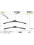 Silecek Süpürgesi Ön Muz Tipi Silencio (Sesizlik) Nissan Qashqai J11E-J11R 2013- (650MM+400MM) 1