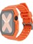Apple Watch Uyumlu Serisi 7 41MM Için Kılıfı ile Silikon Kayış (Yurt Dışından) 1