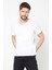 Erkek Çok Renkli T- Shirt Regular Fit Rahat Kesim V Yaka 5'li Basic Tişört Paketi 6