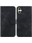 Samsung Galaxy A05 Kabartmalı Desen Pu Deri Flip Folio Kapak (Yurt Dışından) 1