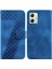 Motorola Moto G54 5g Pu Deri Kabartmalı Desen Flip Folio Kapak (Yurt Dışından) 1