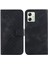 Motorola Moto G54 5g Pu Deri Kabartmalı Desen Flip Folio Kapak (Yurt Dışından) 1