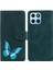 Honor Için Kılıf 70 Lite Flip Folio Kapak Kart Yuvaları Renk Baskılı Cüzdan (Yurt Dışından) 1