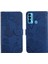 Tecno Camon 18I Darbeye Dayanıklı Deri Çanta Çiçekler ve Kelebekler Için Kılıf (Yurt Dışından) 1