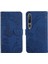 Bilek Kayışı ile Xiaomi 10/10 Pro Için Kılıf Pu Deri Kapak Çevirin Çiçekler (Yurt Dışından) 1