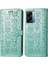 Oppo A57 5g Flip Kapak Için Kılıf Karikatür Hayvanlar Kısa Kayış Deri Kılıf (Yurt Dışından) 1