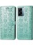 Oppo A57 5g Flip Kapak Için Kılıf Karikatür Hayvanlar Kısa Kayış Deri Kılıf (Yurt Dışından) 5