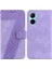 Realme C33 Kabartmalı Desen Kart Yuvası Fonksiyonu Için Telefon Kılıfı Cüzdan Flip (Yurt Dışından) 1