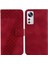 Telefon Kılıfı Için Xiaomi 12 Lite Kabartmalı Desen Pu Deri Cüzdan Çevir Kart (Yurt Dışından) 1
