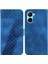 Realme C33 Kabartmalı Desen Kart Yuvası Fonksiyonu Için Telefon Kılıfı Cüzdan Flip (Yurt Dışından) 1