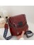 Küçük Çanta Kadın 2024 Yeni Gelgit Kore Yüzlerce Doku Crossbody Çanta Geniş Omuz Askısı Moda Omuz Küçük Kare Çanta (Yurt Dışından) 5