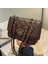 Çantalar Bayanlar 2024 Yeni Sonbahar ve Kış Modelleri Retro Yüzlerce Tek Omuz Crossbody Çanta Kıdemli Anlamda Elmas Zincir Küçük Kare Çanta (Yurt Dışından) 3