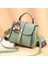 Kadın Çantaları 2024 Sonbahar ve Kış Yeni Net Kırmızı Moda Küçük Kare Çanta Zincir El Omuz Crossbody Gelgit (Yurt Dışından) 3