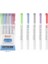 Bir Stil Kawaii Fosforlu Kalemler Çift Uçlu Candy Color Manga Markers Midliner Pastel Fosforlu Set Kırtasiye (Yurt Dışından) 1