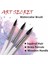 SIZE10 1pc Tarzı Artsecret Yüksek 25RQ Sincap Saç Ahşap Saplı Pirinç Yüksük Fırçalar Sanat Boyama Suluboya Çizim Için (Yurt Dışından) 3