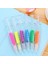 6 Adet Tarzı Bir Dizi Kawaii Şırınga Fosforlu Kalem Suluboya Kalem Işaretleyici Kalem Okul Ofis Malzemeleri (Yurt Dışından) 2