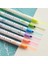 Olorful Candy Color Çift Uçlu Fosforlu Kalemler Işaretleyiciler Floresan Milkliner Kırtasiye Hediyesi (Yurt Dışından) 2