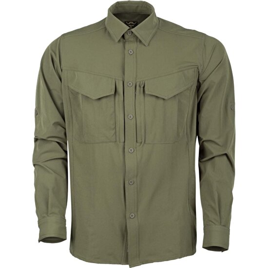 VAV Wear Outdoor Tactical Gömlek Esnek Fit Erkek TACFLEX03
