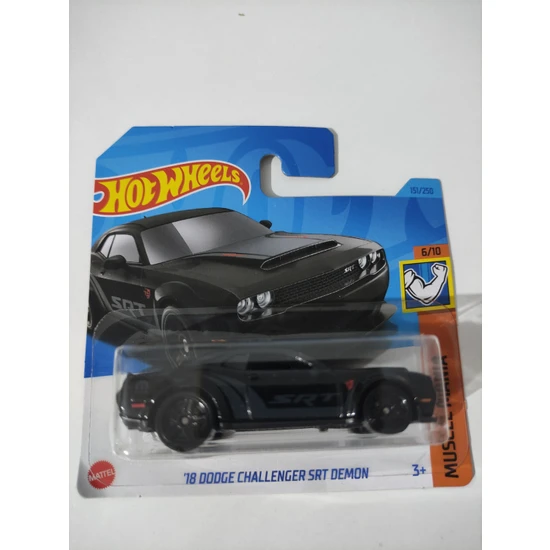 Hot Wheels - '18 Dodge Challenger Srt Demon (Black)