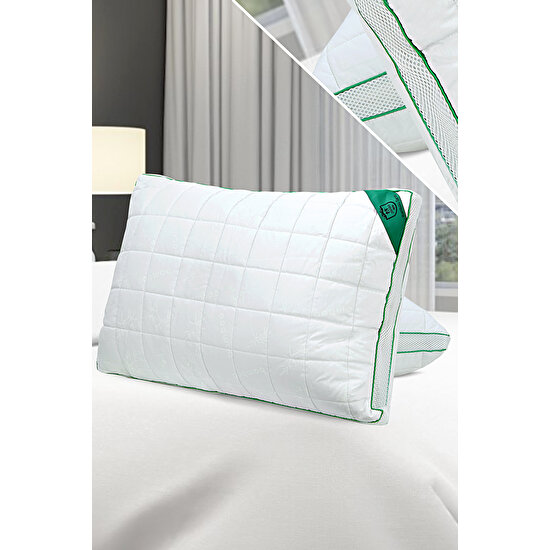 Skyes Home Bambu Klimalı Yastık 50×70 Bamboo Terletmez Hava Alan Tasarım