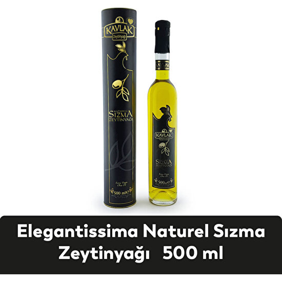 Kavlak Naturel Sızma Eleganttissima Zeytinyağı 500 ml