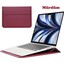 Macbook Pro Air 13 M1-M2 2020/2022 A2179-A2337-A2338-A2251-A2159-A1989-A1708 Deri Mıknatıslı Stantlı Çanta 1