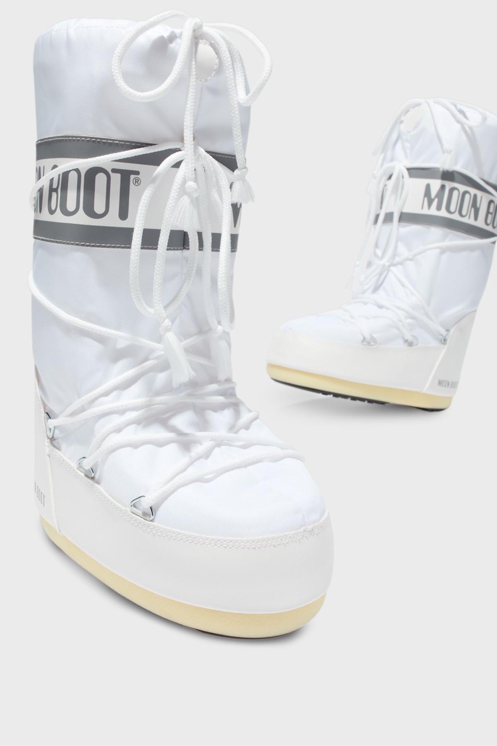 Moon Boot Kadın Bot 14004400 003 Kırmızı Bağcıklı Kauçuk Taban Su Geçirmez Özellikli Kışlık görsel 8