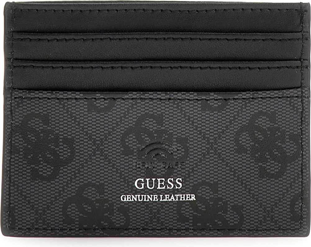 Guess Siyah Erkek 0,5X8X10 cm Deri Kartlık Bıllford W Coın Pckt - LEA25 görsel 2