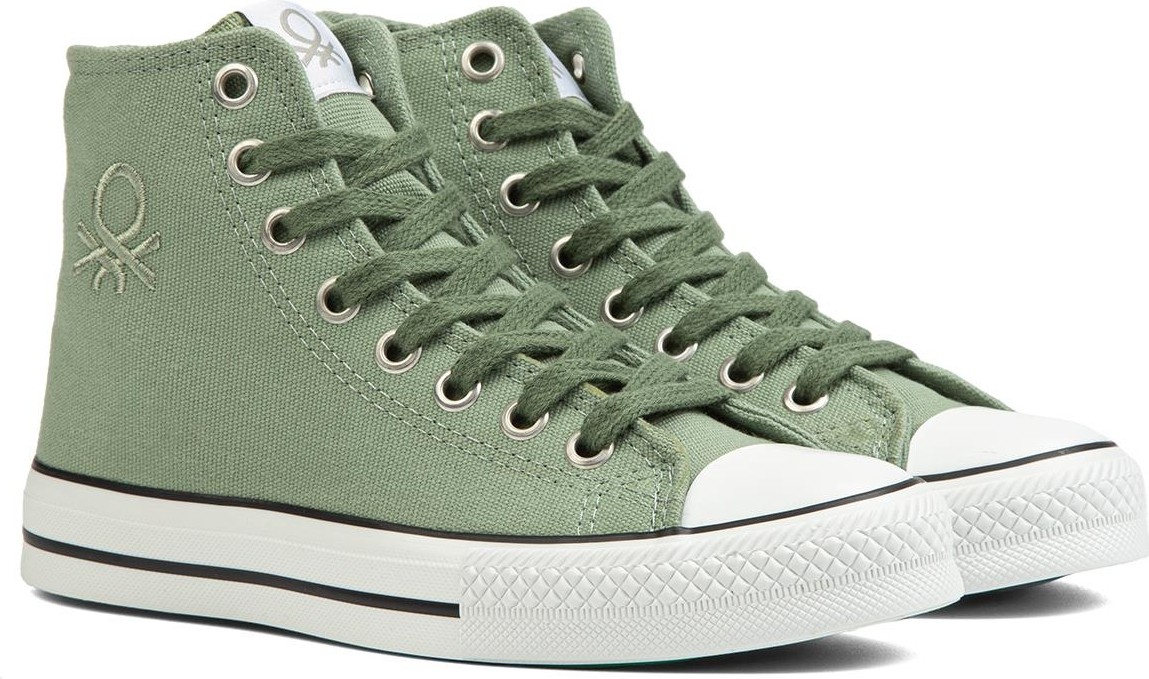 Benetton BN-90628- Acik Yesil - Kadın Spor Ayakkabı görsel 6